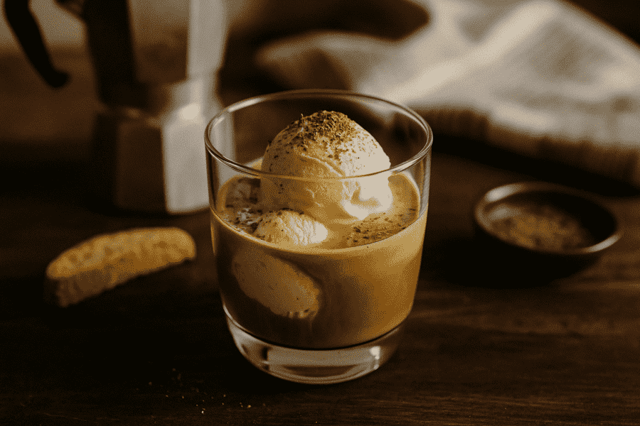 Göra affogato