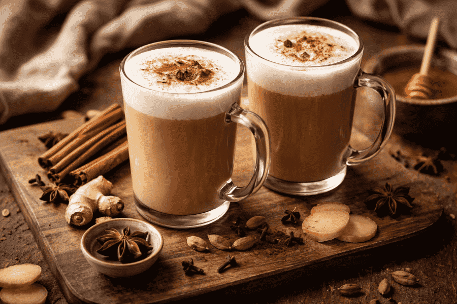 Chai latte: gör den själv med riktiga kryddor!