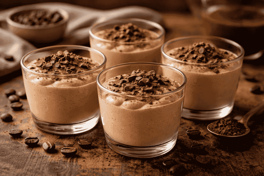 Kaffemousse: krämigt dessertrecept