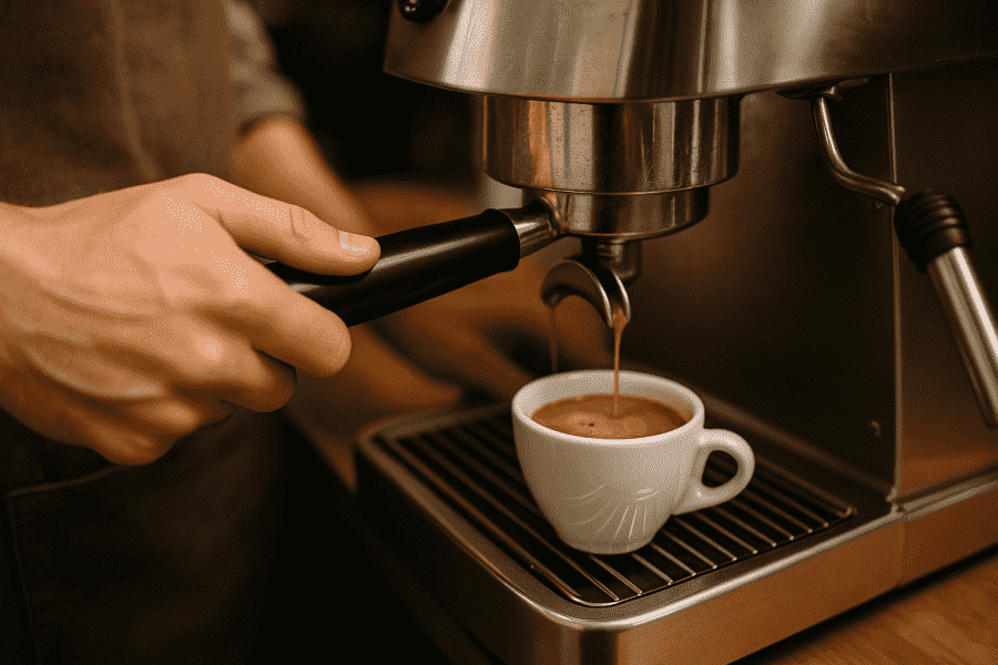 En espresso utan misstag