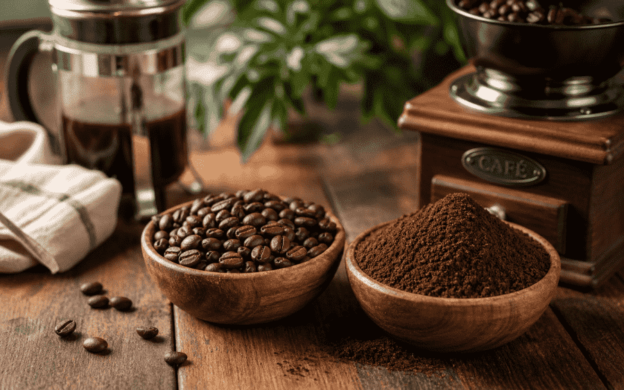 Vad är skillnaden mellan nymalet och färdigmalet kaffe?
