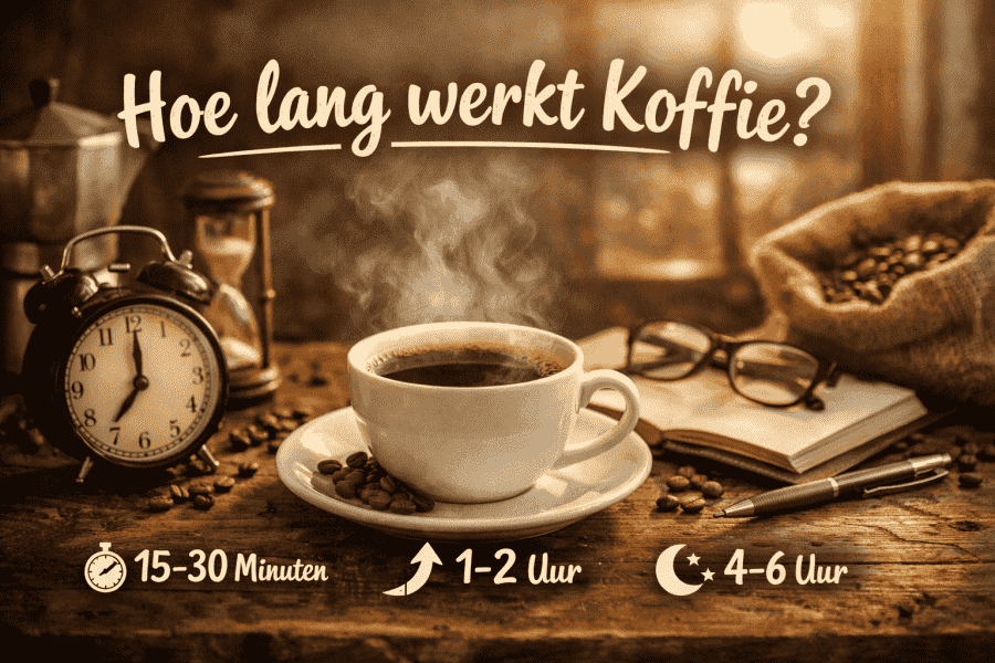 Hur snabbt verkar kaffe?