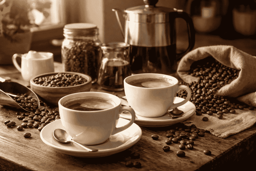 Hur många koppar kaffe per dag?