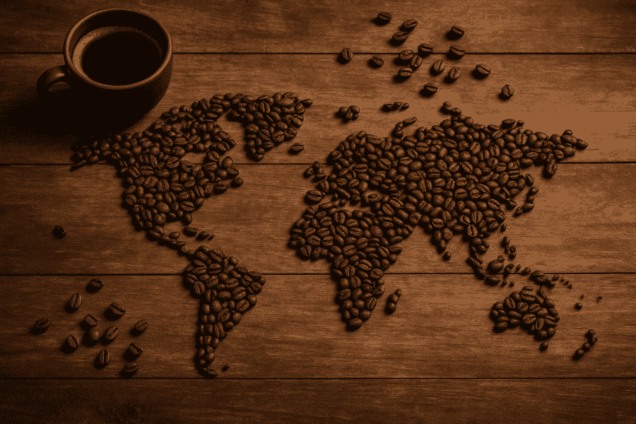 Kaffeproducerande länder