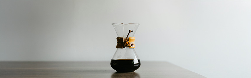 Chemex kaffebryggare för slow coffee