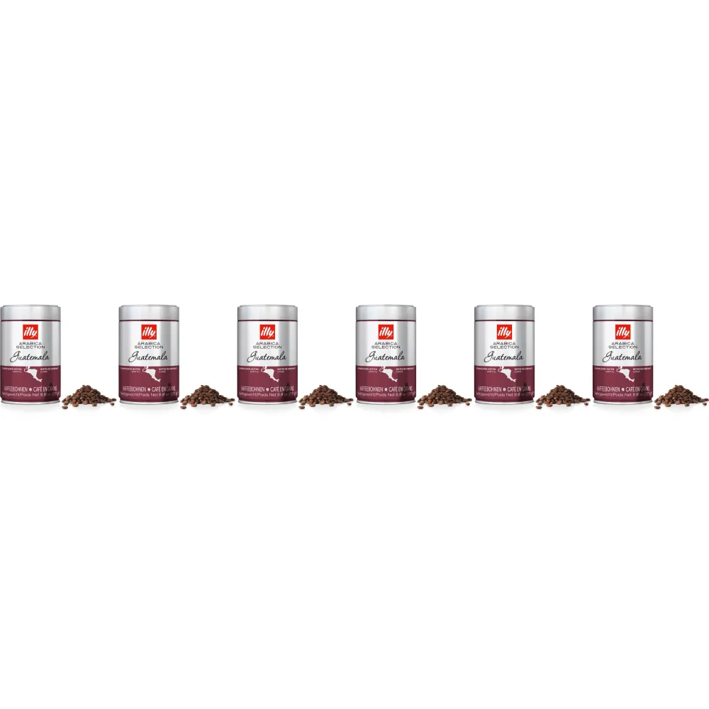 illy Arabica Selection Guatemala - kaffebönor - 6 x 250 g