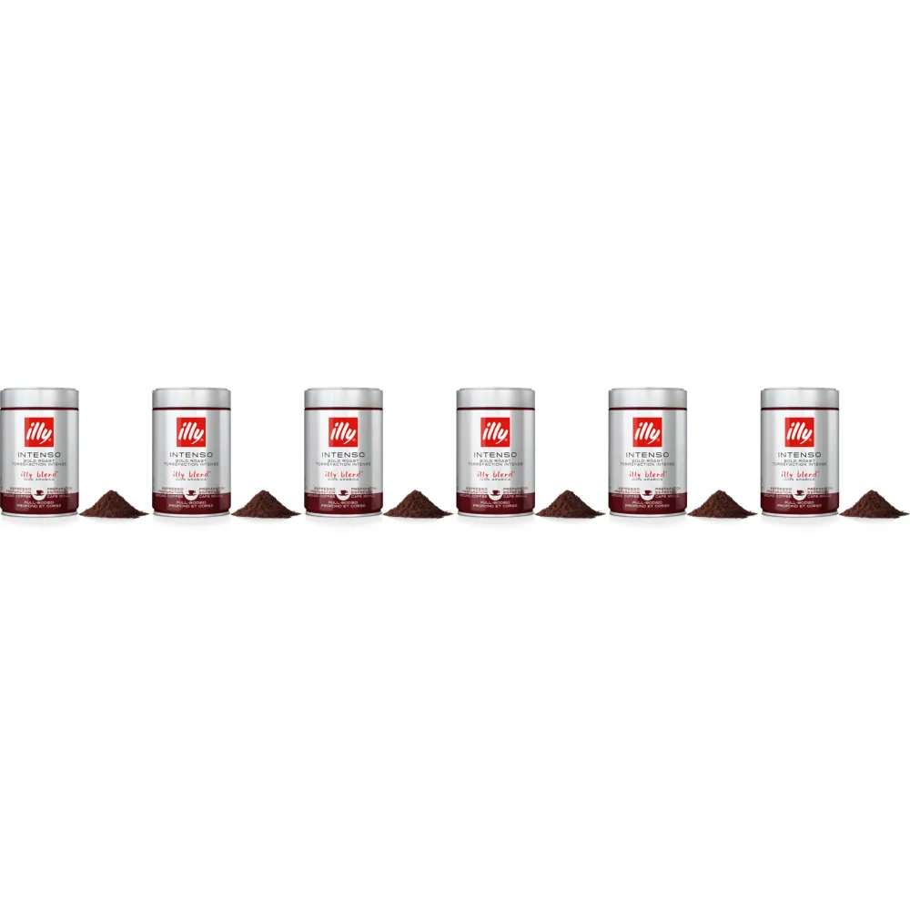 illy Intenso - malet kaffe - 6 x 250 g