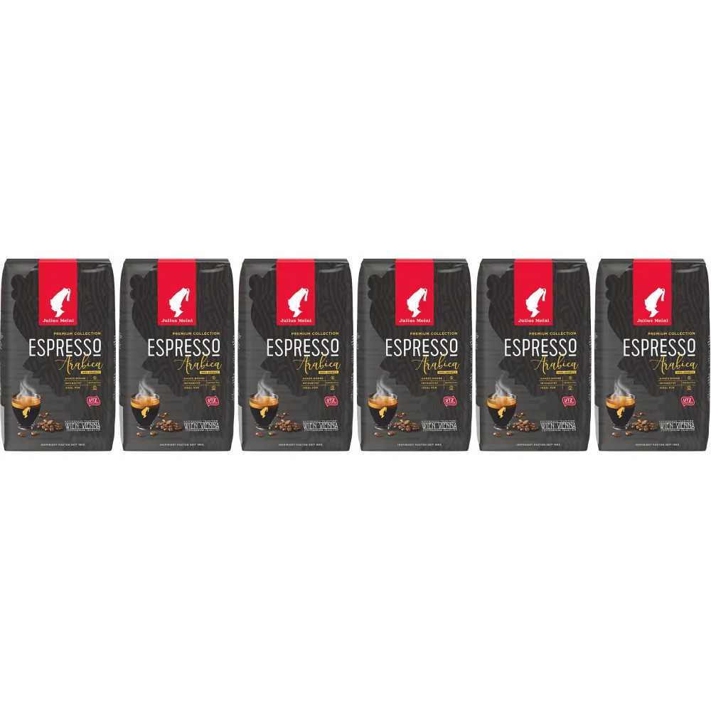 Julius Meinl Espresso Premium Collection - kaffebönor - 6 x 1 kg