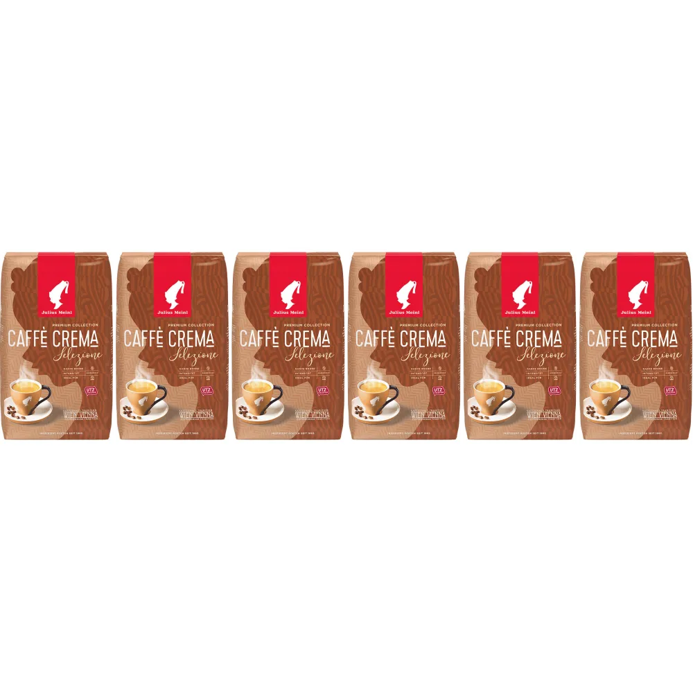 Julius Meinl Caffè Crema Premium Collection - kaffebönor - 6 x 1 kg