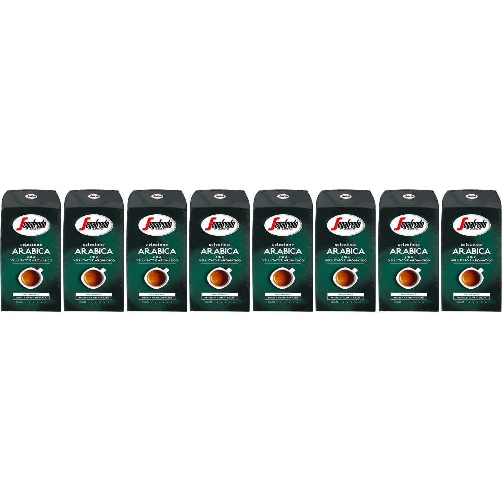 Segafredo Selezione 100% Arabica - kaffebönor - 8 x 1 kg