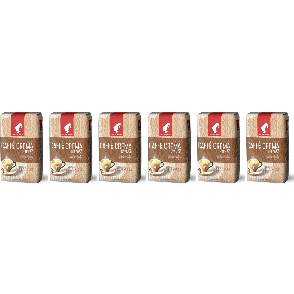 Julius Meinl Trend Collection Caffè Crema Intenso - kaffebönor - 6 x 1 kg