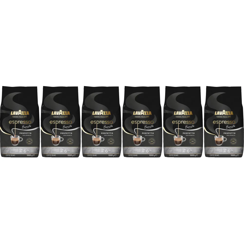Lavazza Espresso Barista Perfetto - kaffebönor - 6 x 1 kg