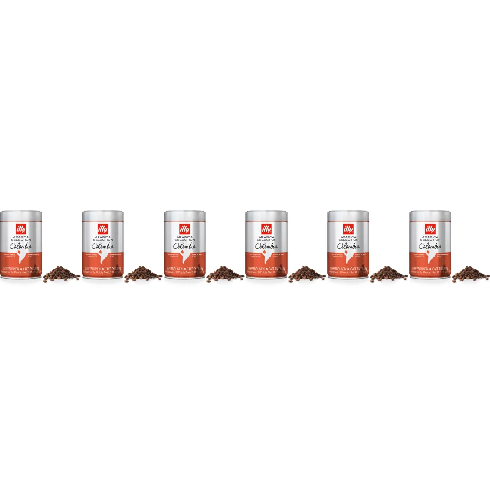 illy - Arabica Selection Colombia - 6 x kaffebönor - 250 g