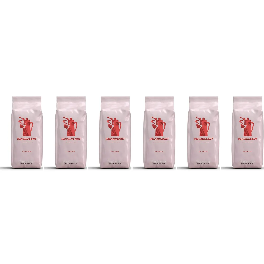 Hausbrandt Venezia - kaffebönor - 6 x 1 kg