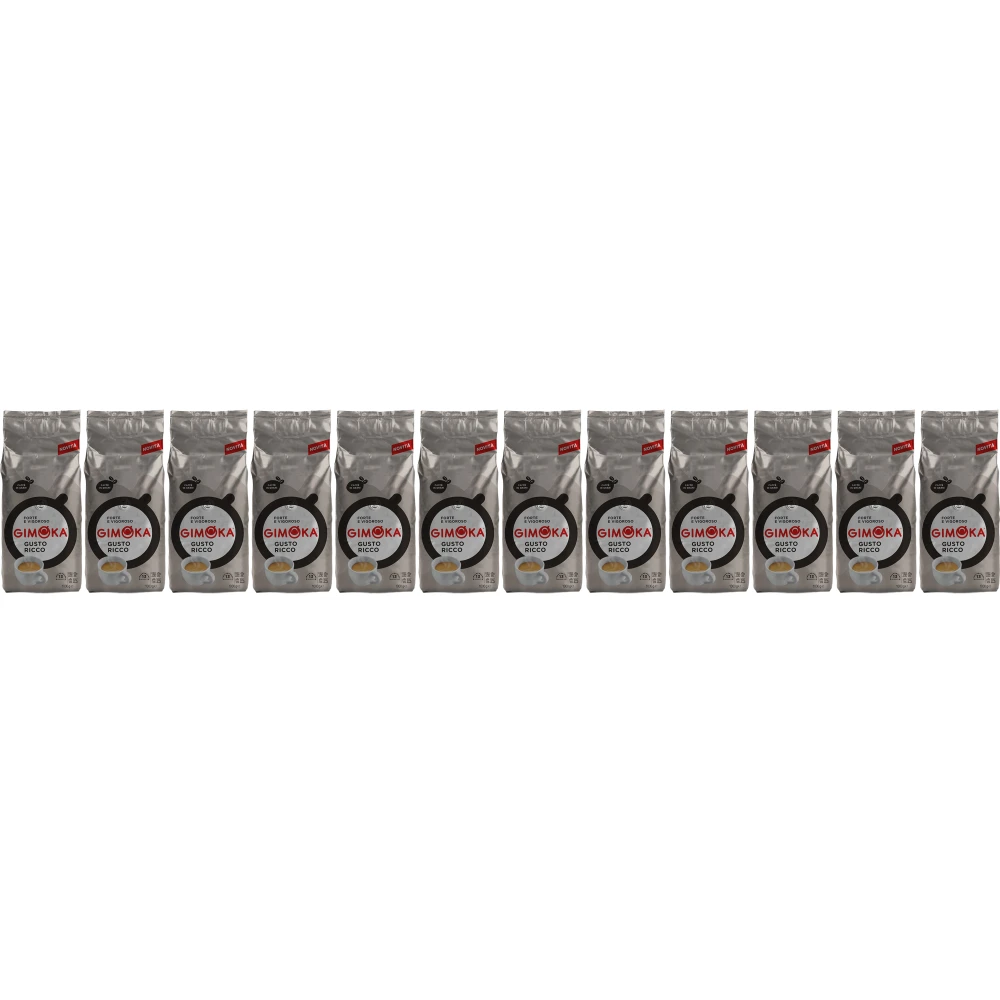 Gimoka Gusto Ricco - kaffebönor - 12 x 1 kg