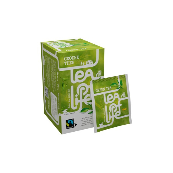 Grönt te - Fairtrade - Tea of Life - 25 tepåsar