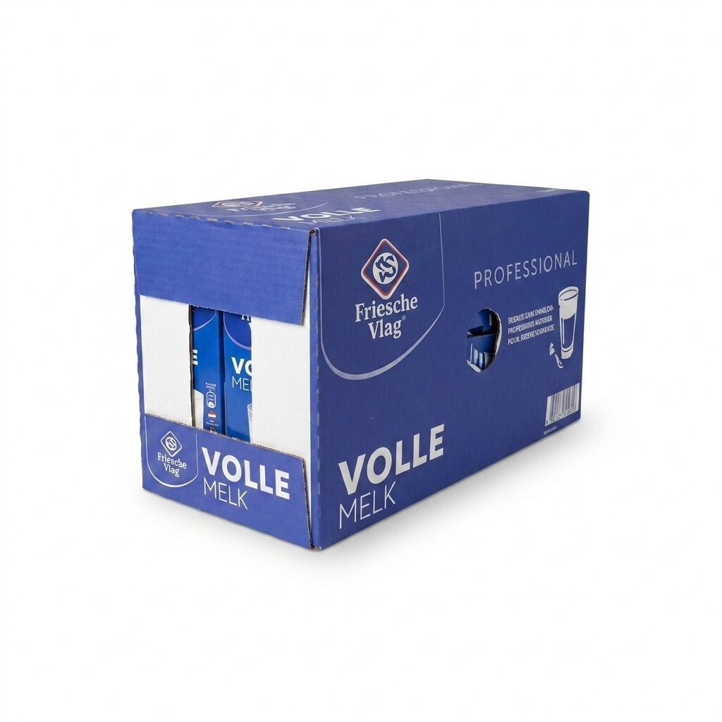 Friesche Vlag Lang Lekker helmjölk - låda 12 x 1 liter