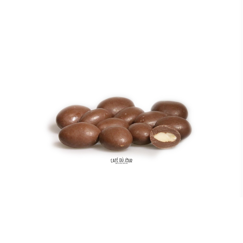 Mandlar i mjölkchoklad 250 g