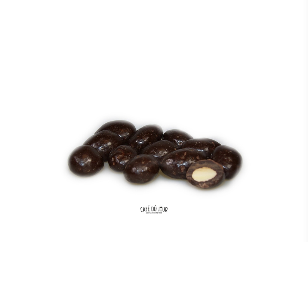 Mandlar i mörk choklad 250 g