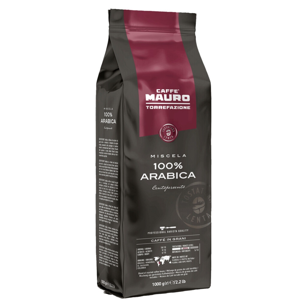 Caffè Mauro 100% Arabica Centopercento - kaffebönor - 1 kg