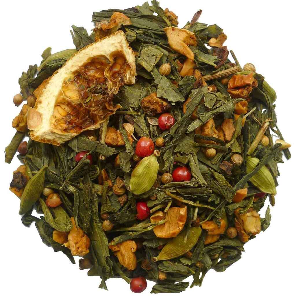 Green Chai - Grönt te 100 g - Café du Jour löst te