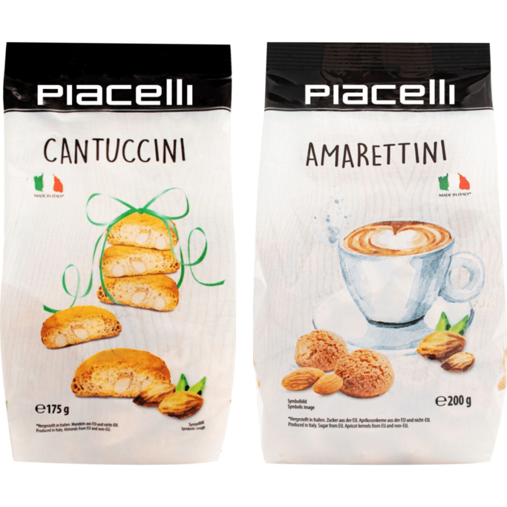 Italienskt kakduo - Cantuccini & Amarettini