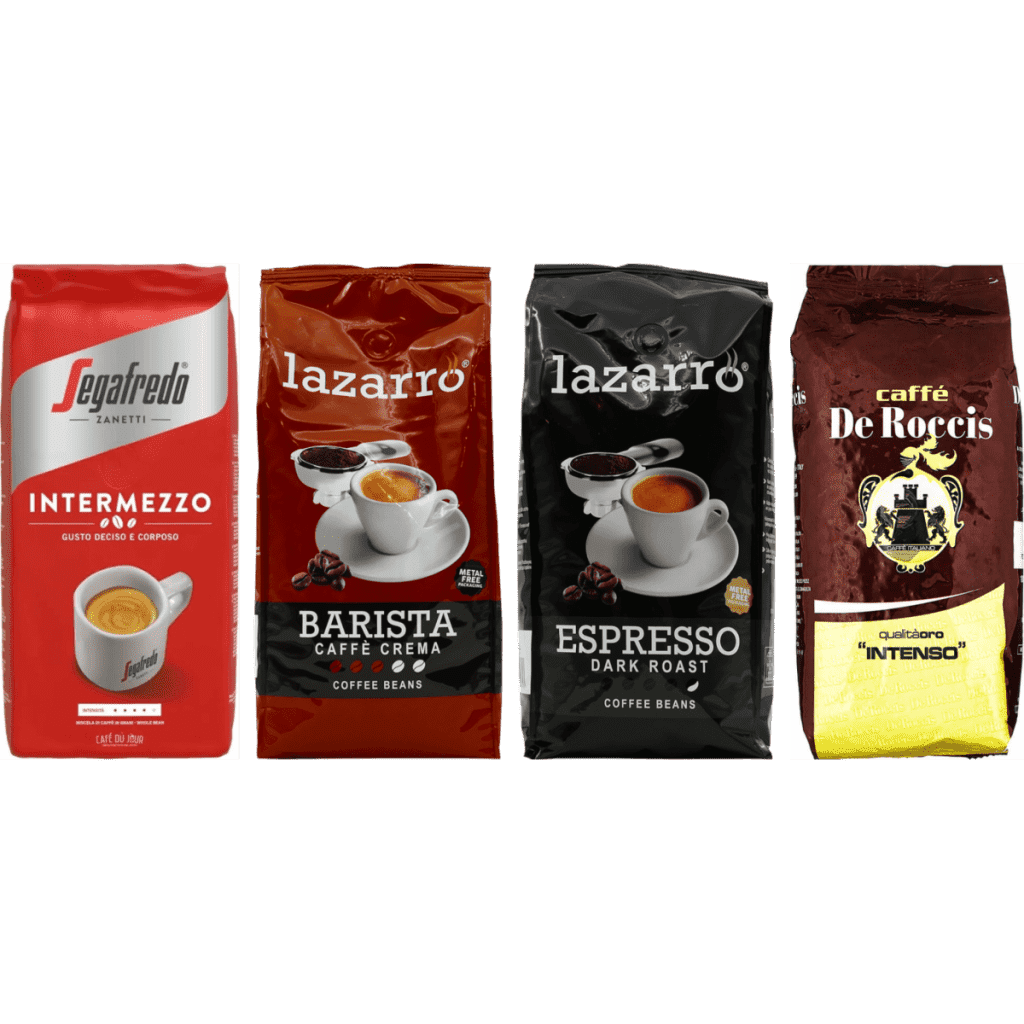 Italian Espresso Selection - kaffebönor - 4 x 1 kg