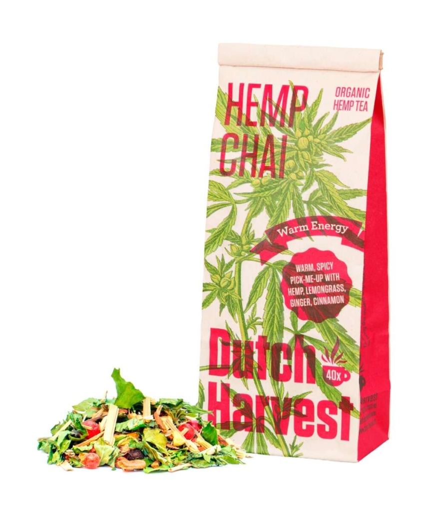 Hemp Chai - hampa-chaite 50 g - ekologiskt - Dutch Harvest löst te