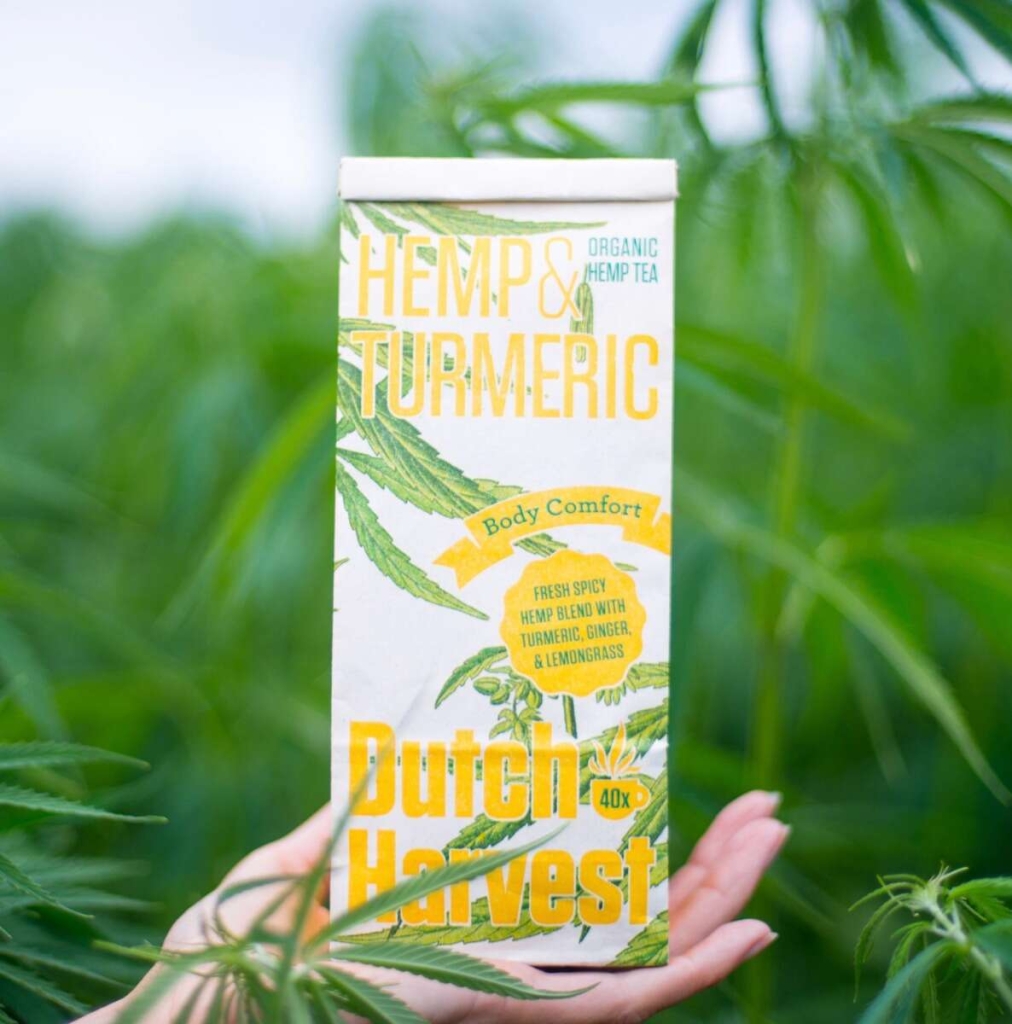 Hemp & Turmeric - Hampa- och gurkmejate 50 g - Dutch Harvest löst te