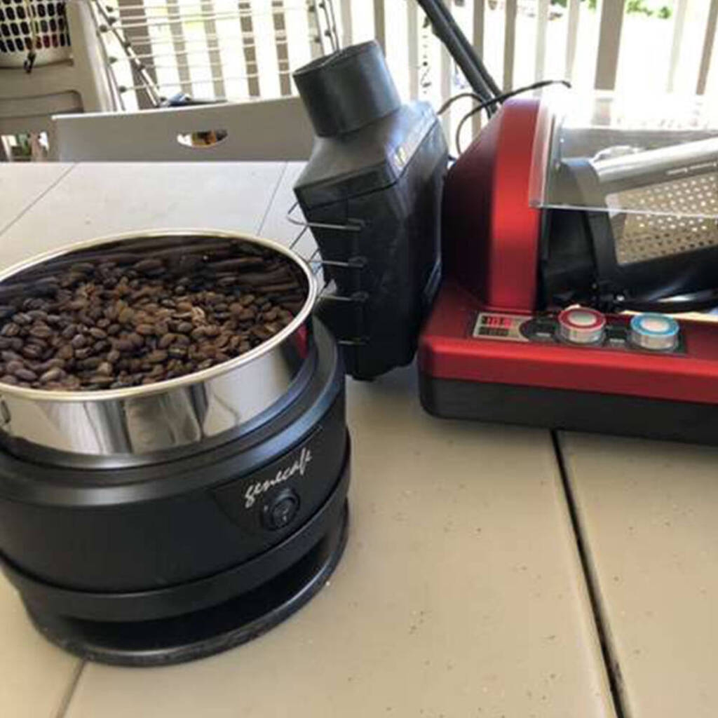 Gene Café CBR101 kaffebrännare inklusive CBC101 kylare