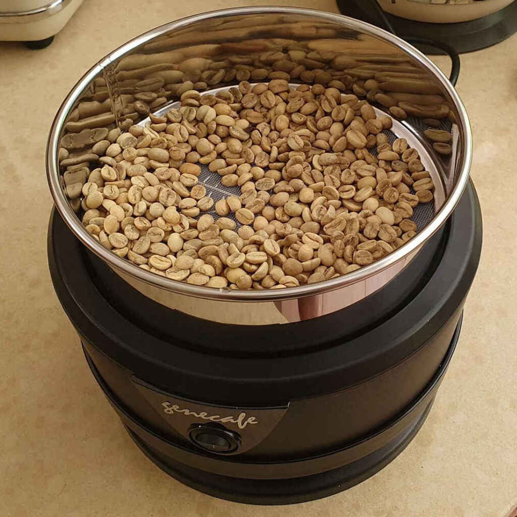 Gene Café CBR101 kaffebrännare inklusive CBC101 kylare