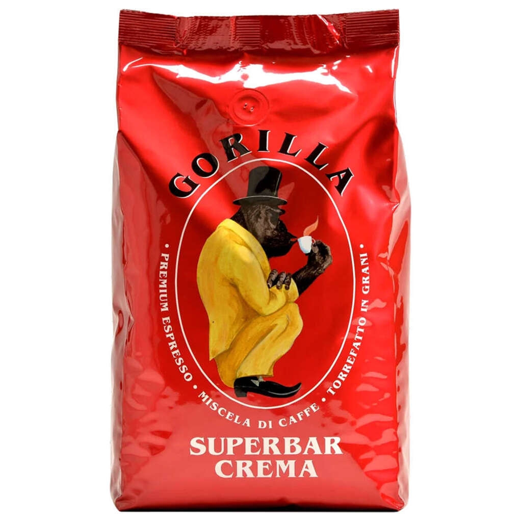 Gorilla Super Bar Crema - kaffebönor - 1 kg