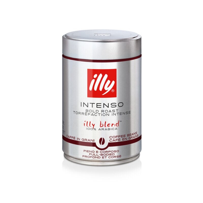 Illy dark roast (svart / intenso) kaffebönor 250 g