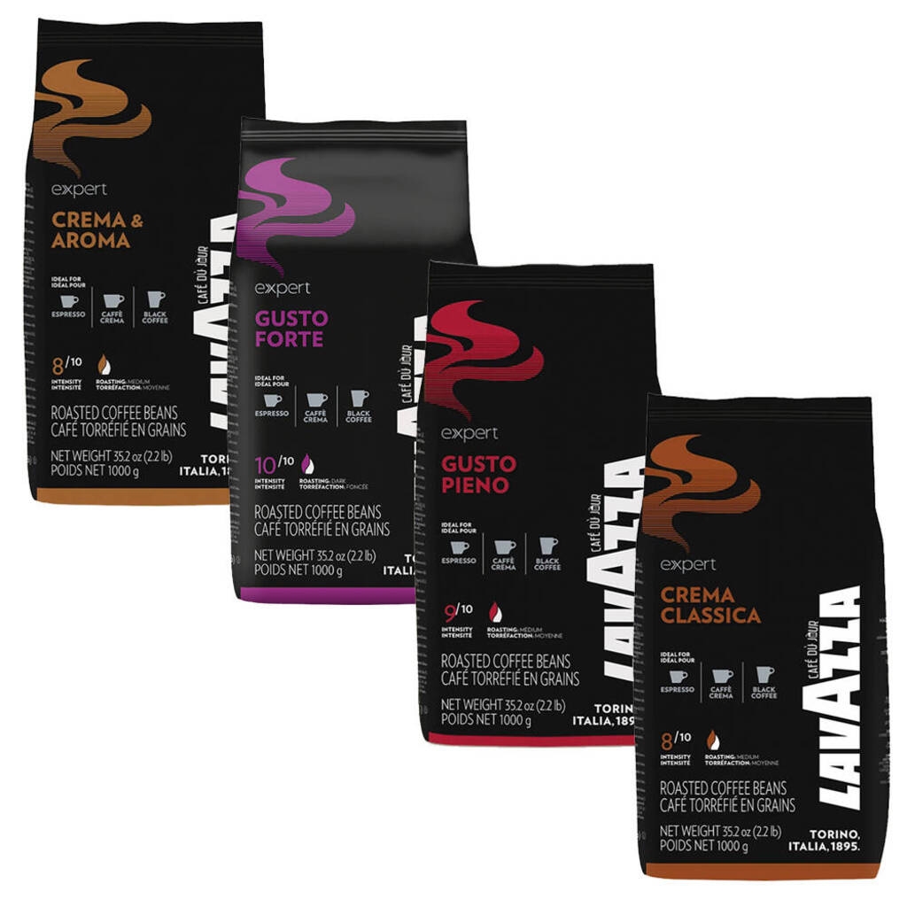 Lavazza Expert (vending) provpaket - kaffebönor - 4 x 1 kg