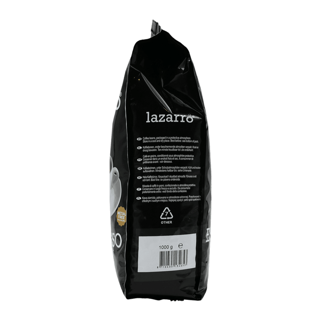 Lazarro dark roast espresso kaffe