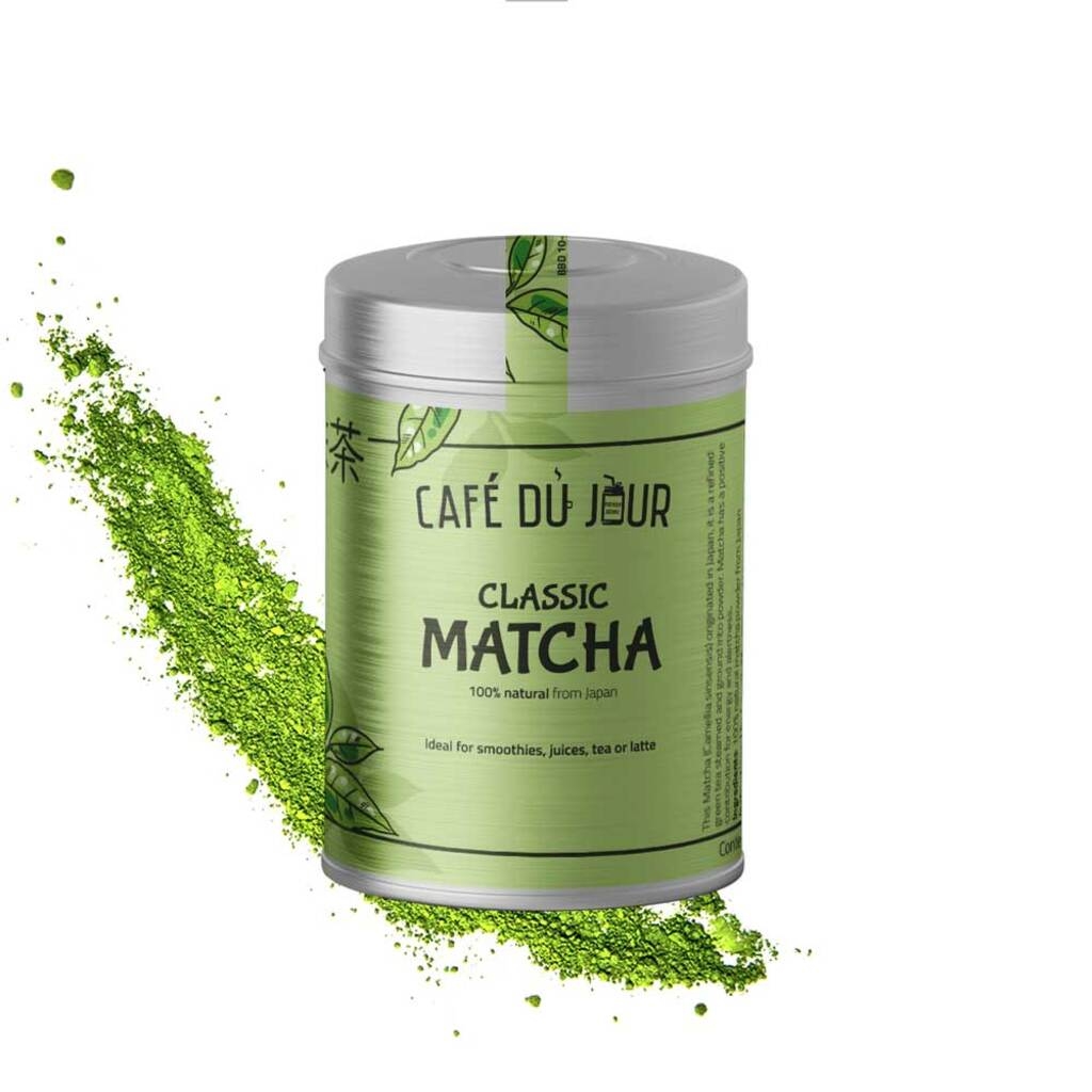 Matcha - tepulver från Japan 50 g - Café du Jour löst te