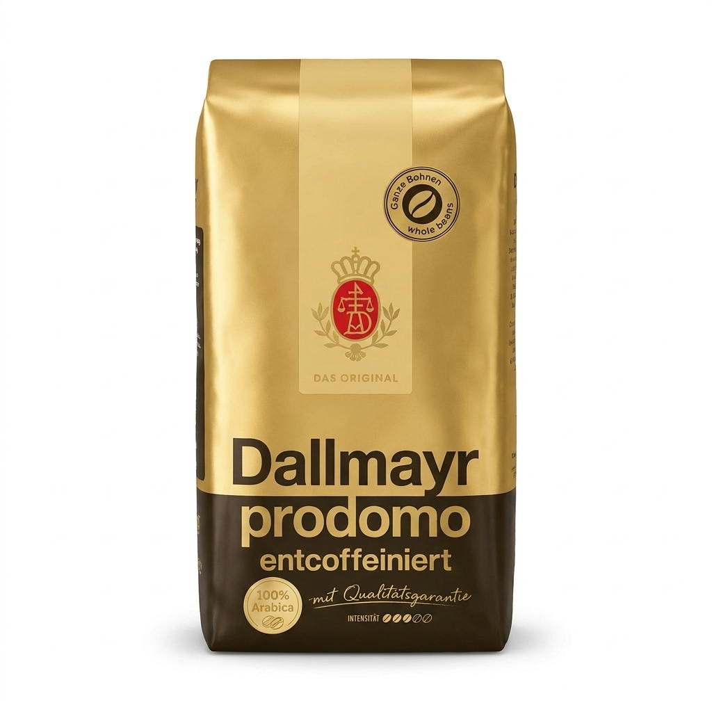 Dallmayr prodomo koffeinfritt - kaffebönor - 500 g