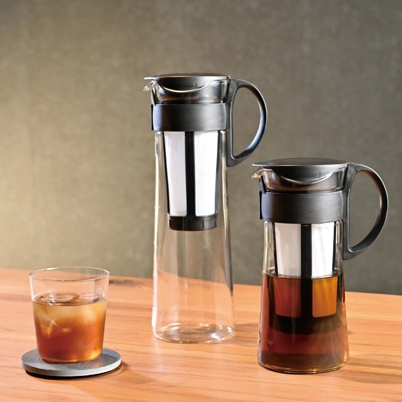 Hario Mizudashi kanna för cold brew-kaffe, svart, 1000 ml