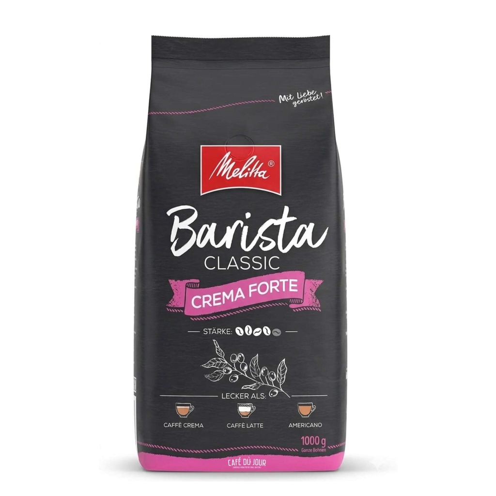 Melitta Barista Classic Crema Forte - kaffebönor - 1 kg