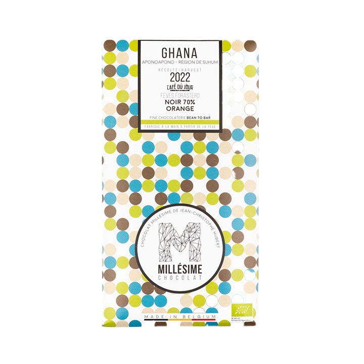 Millésime - Ghana (med apelsin) - 70 % mörk choklad