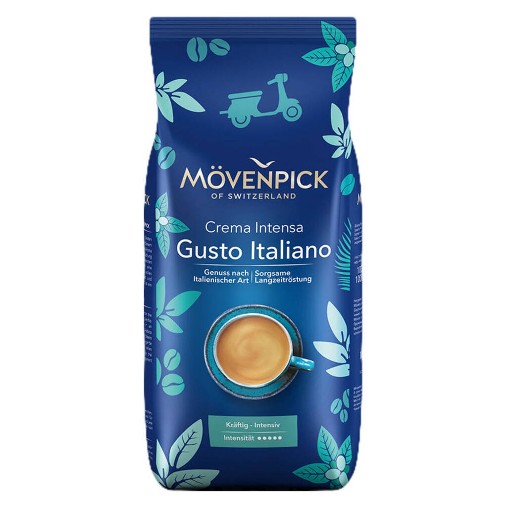 Mövenpick Crema Intensa Gusto Italiano kaffebönor - 1 kg