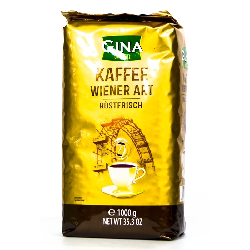 Gina Wiener Kaffee kaffebönor 1 kg