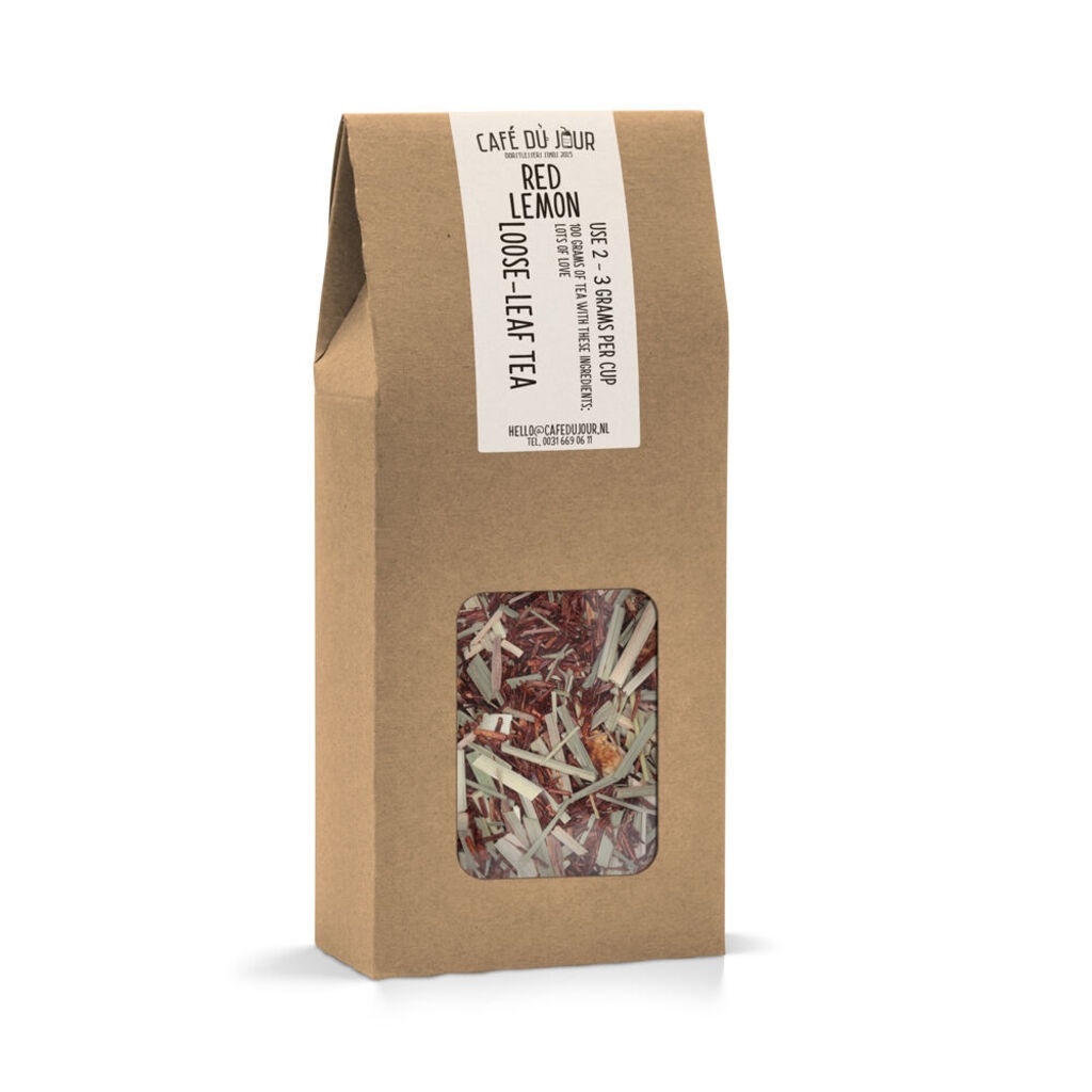 Red Lemon - rooibosté 100 g - Café du Jour löst te