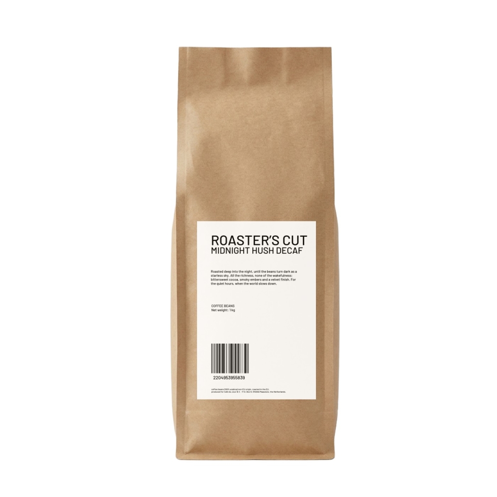 Café du Jour Roaster's Cut Midnight Hush DECAF - kaffebönor - 1 kg
