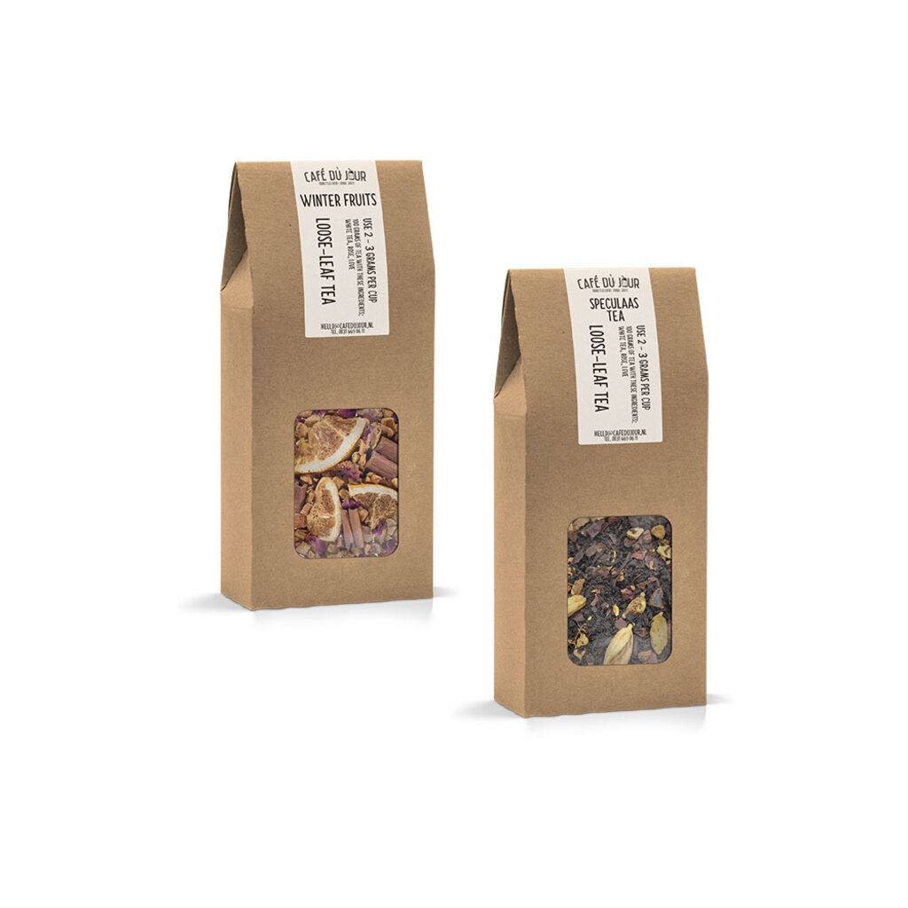 Café du Jour löst te - Sinterklaas-duon - 2 x 100 g