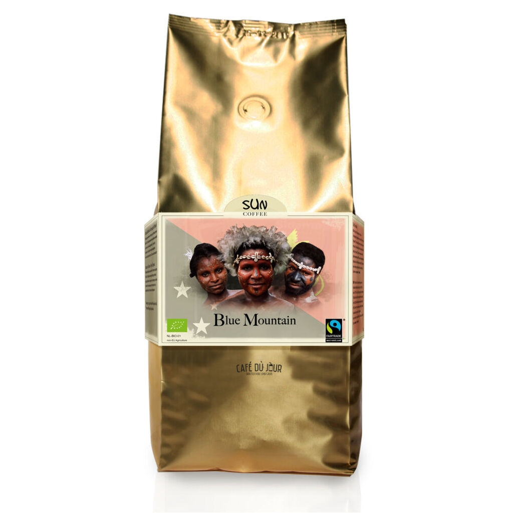 SUN Medium Roast Blue Mountain Fairtrade kaffebönor - 1 kg
