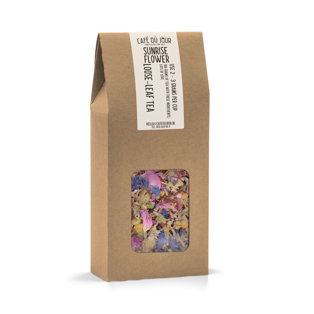 Sunrise Flower - rooibosté 100 g - Café du Jour löst te