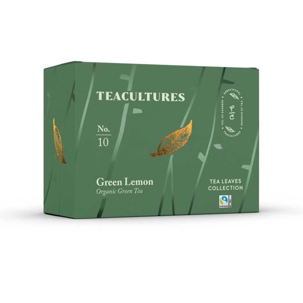 Tea Cultures - Green Lemon - 25 tepåsar