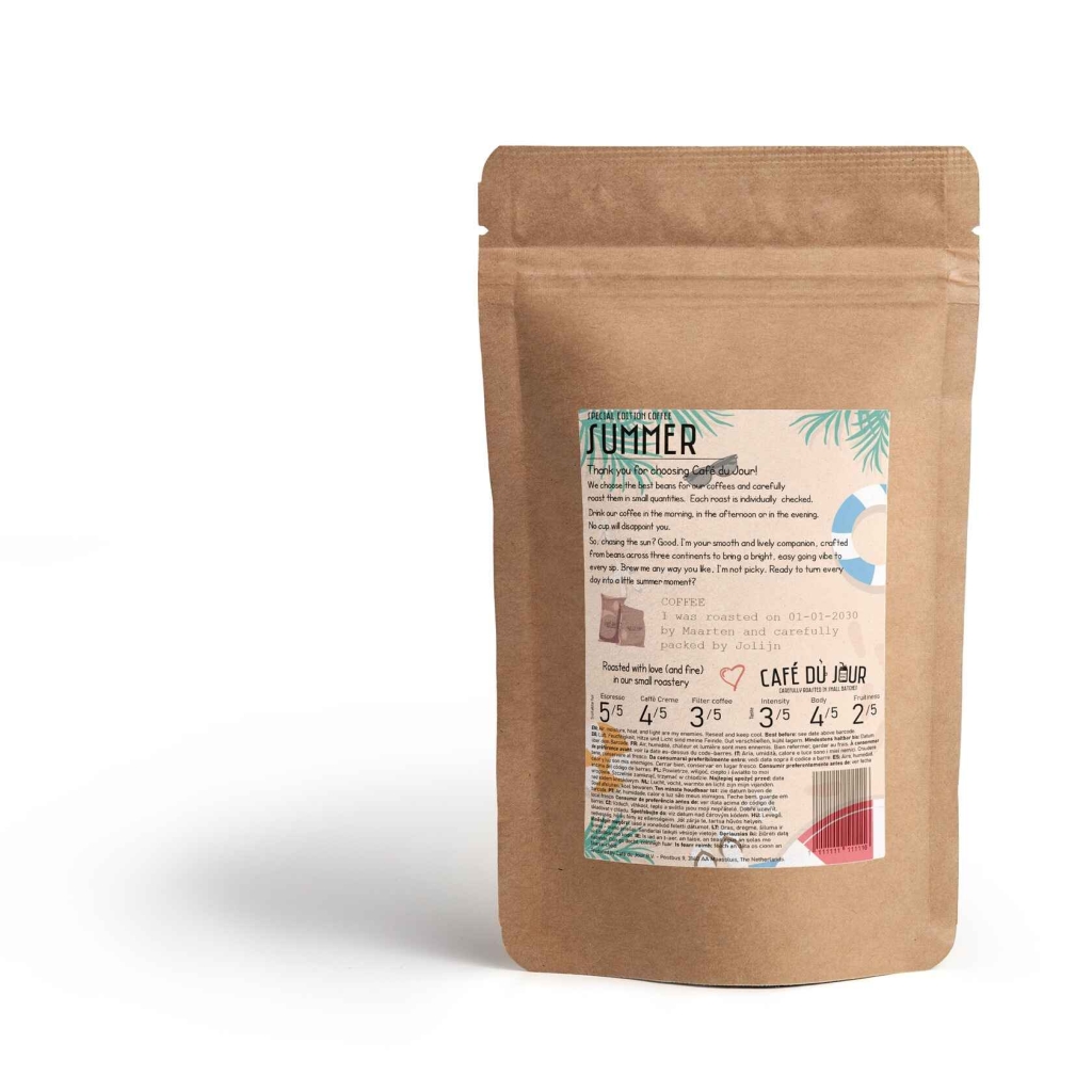 Café du Jour Sommarkaffe - färska kaffebönor