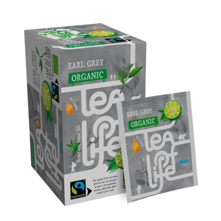 Earl Grey - Ekologiskt & Fairtrade - Tea of Life - 25 tepåsar